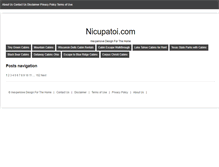 Tablet Screenshot of nicupatoi.com